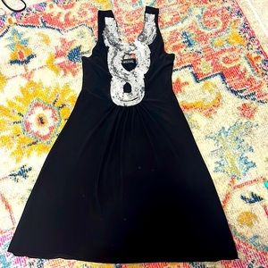 Wet Seal black sparkly dress size small